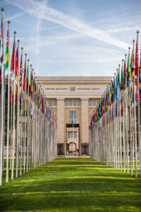 UN-Geneva-Entrance - Palais des Nations